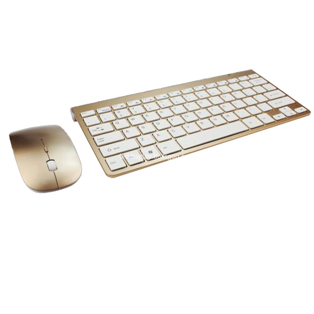 Golden Keyboard Mouse 3