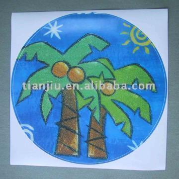 self-adhesive sticker&amp;adhesive label