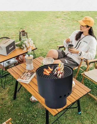 The best selling outdoor fire pit and barbecue portable fire pit table