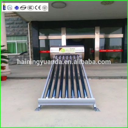 Solar water heater for appliances kitchen