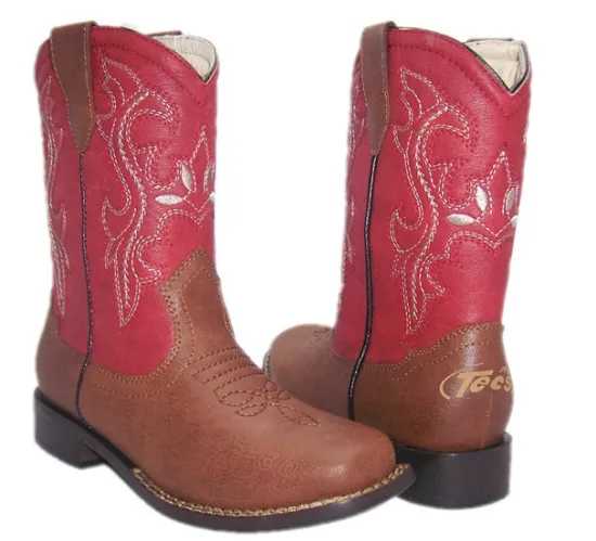 2016 Popualr Soft Black Rubber Outsole Red Genuine Leather Casual Comfortable Western Wholesale Cowboy Boots for Outdoor