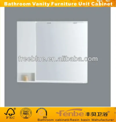bathroom mirror cabinet with IP44 lamps
