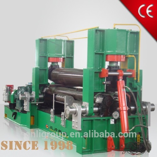 Hydraulic plate coiling machine with 4 rollers roll bending machine