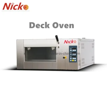 Guangzhou Nicko 1-Deck 3-Tray Electric Bakery Pizza Oven with CE, ISO9001