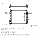 Radiador para Nissan Sunny 2013