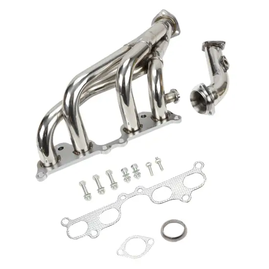 Stainless Steel Manifold Header Generic with Flange Fit for 1995-2001 Toyota Tacoma 2.4L 2.7L L4