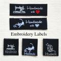 Design Custom Cotton Fashion Embroidery Patches for Clothes