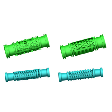 Inlaid cylindrical emitter products