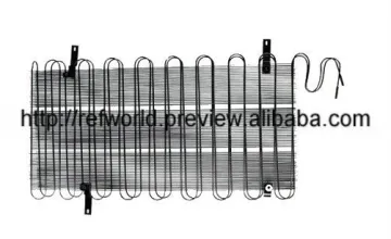 DOUBLE FLOOR CONDENSER FOR REFRIGERATOR