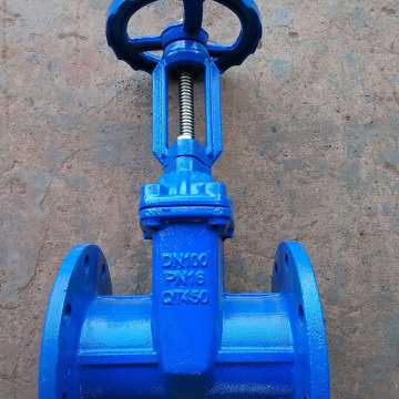 Bright bar iron gate valve