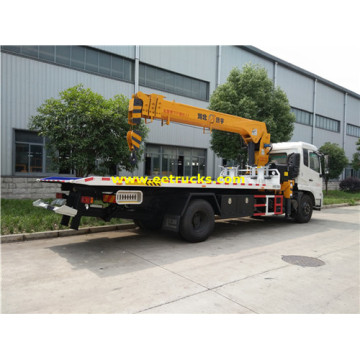 Dongfeng 8T Wrecker Recovery Vehicles with Crane