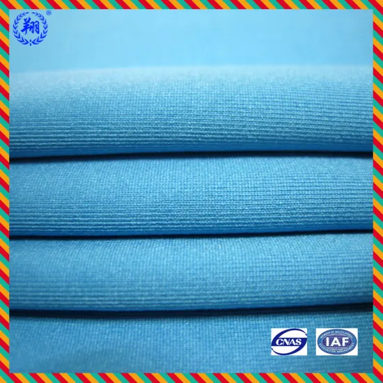 High Quality Weft Knit Polyester 4 Way Stretch Swimwear Fabric