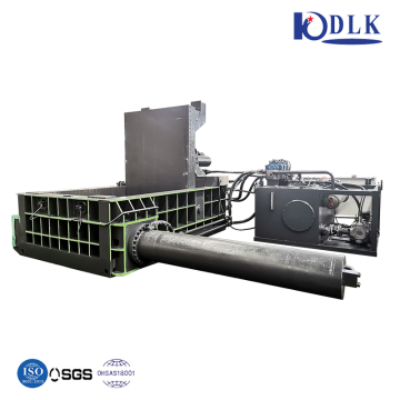 Phế liệu kim loại baler tự động đẩy ra