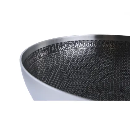 Stainless Steel Stove Frying Wok Pan