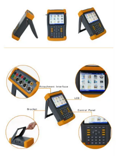 Multifunctional power meter Digital output ammeter panel meter Power Quality Analyzer