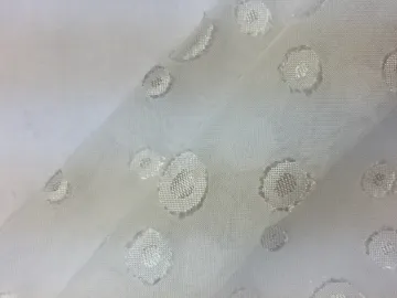 75D Polyester Dots Dobby Solid Fabric