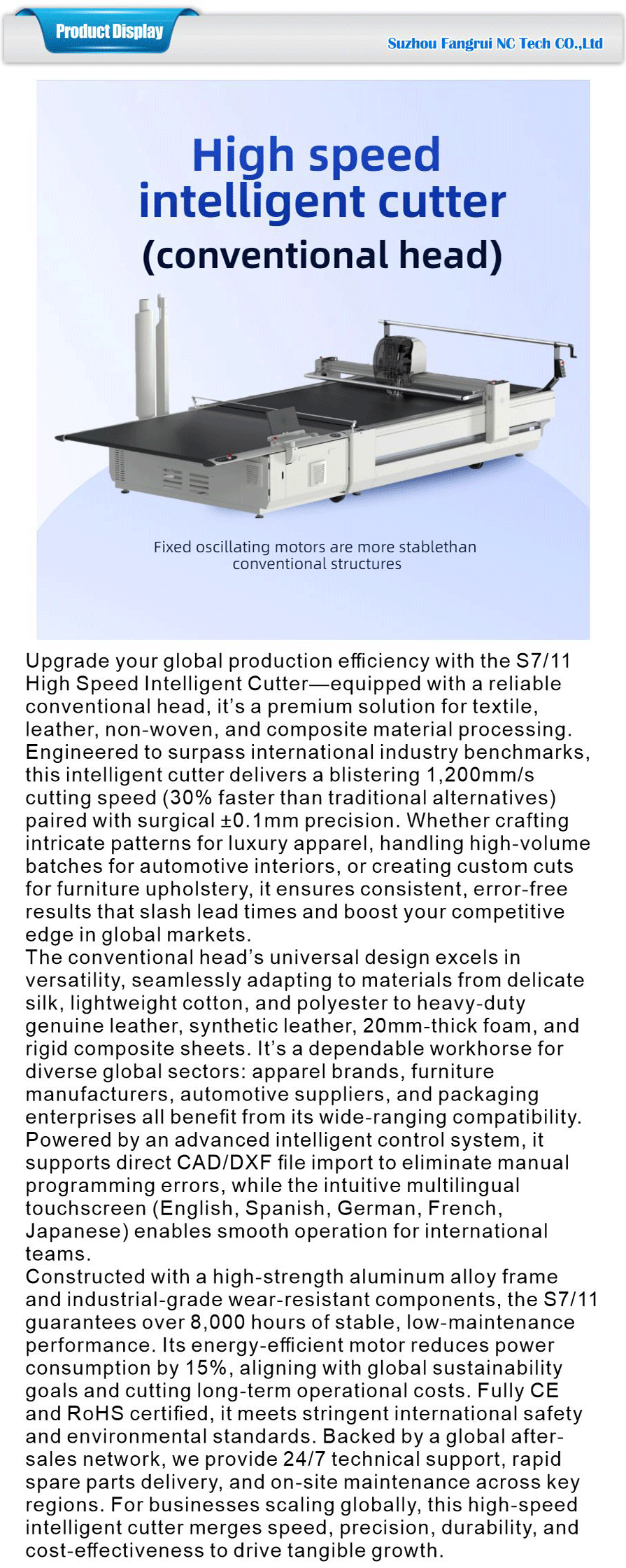 High-speed Cutting Machine -xiangqing1-FR009