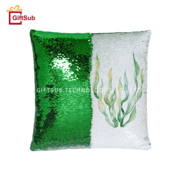 Hot Selling Sublimation Green Sequin Pillow Cover: A Stylish Addition to Your Home Decor