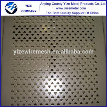 Aluminum Round Perforate Sheet /decorative hexagnal perforated corrugated metal sheet