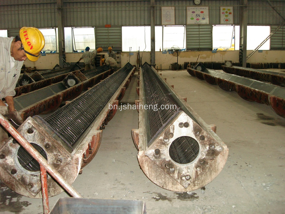 Prestressed ফাঁপা বর্গক্ষেত্র গাদা ছাঁচ