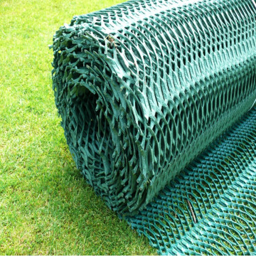 Filet de protection en plastique pour herbe