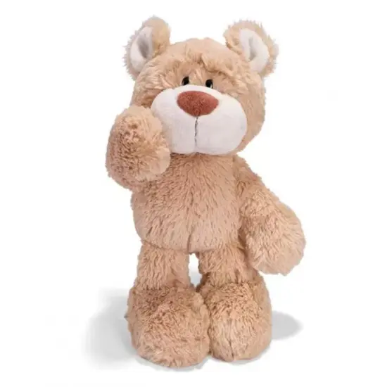 Light brown standing bear stuffed animal sleep toy