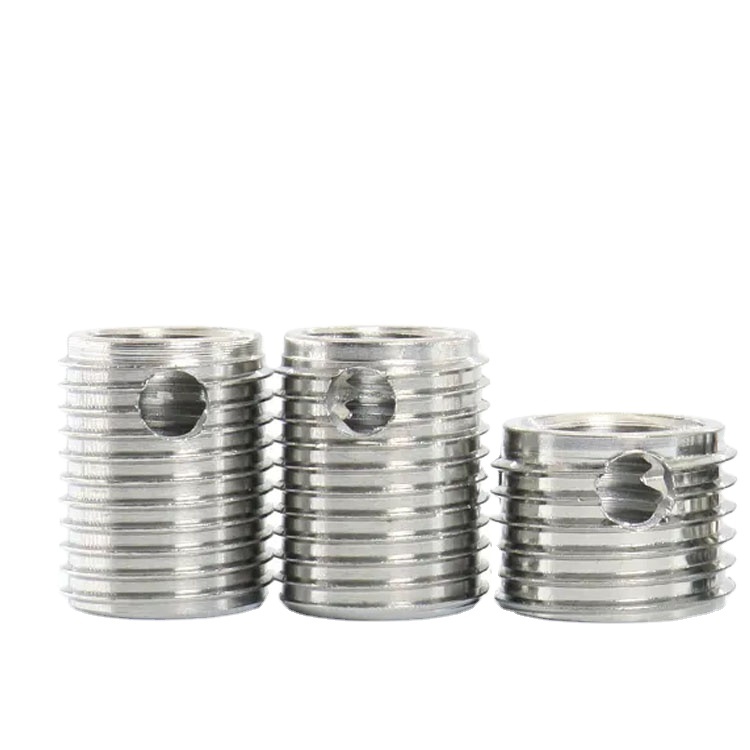 308 Type Self Tapping Thread Insert Custom Size M6 * 1-M10 * 1.25-12L Steel Stainless Steel Natural Surface Box/Carton Packaging