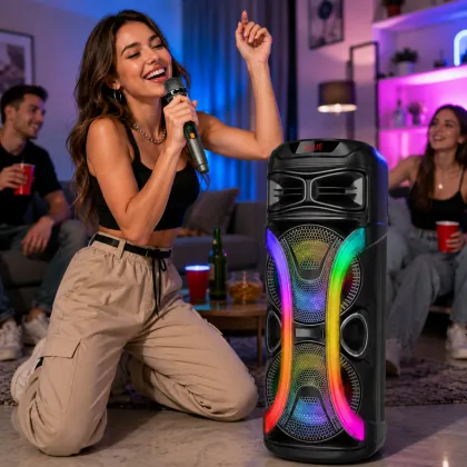 Portable Trolley Karaoke Speaker