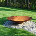 Outdoor Fire Pit Corten Steel BBQ Fire Bowl