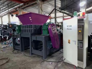 Industrial Double Shaft Waste Tire Shredder