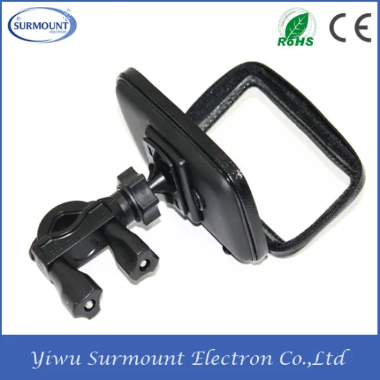 2016 Hot Sale Motorcycle Bike Handlebar Holder Mount Bracket For GPS /Mobile Phone with Waterproof Bag