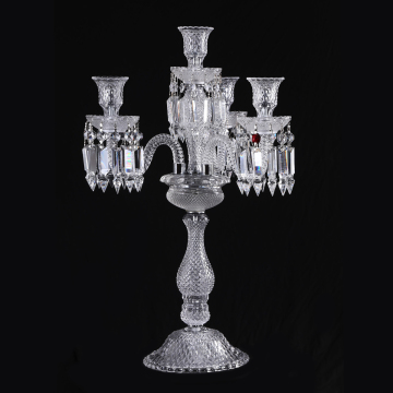 Exquisite 3 Arms Crystal Candle Holder & Candelabra for Weddings
