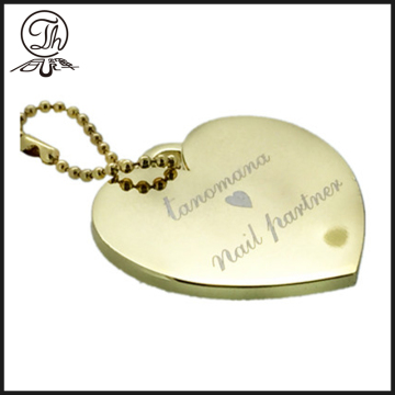 Ball chain Heart bag charm for charm bracelets