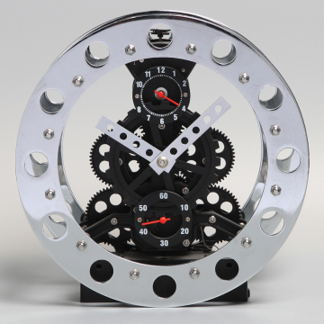 Metal Bell Alarm Gear Clock