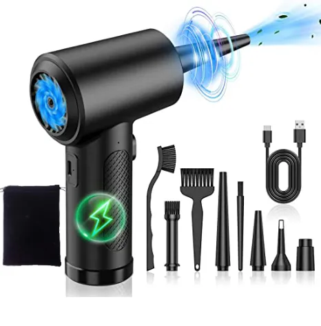 Rechargeable Handheld Electric Blower for Computer Keyboard Cleaning