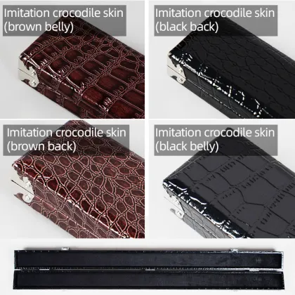 Hard Leather Cello Viola Violin Bow Case