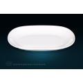 10'' Melamine Plate With Oval Shape