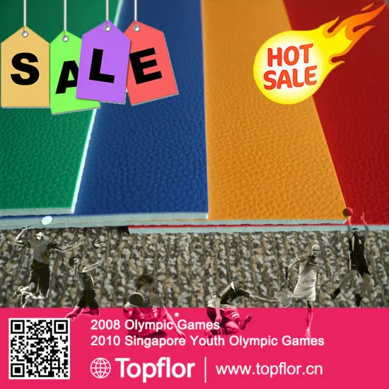 Indoor PVC sports flooring for table tenis court flooring prices