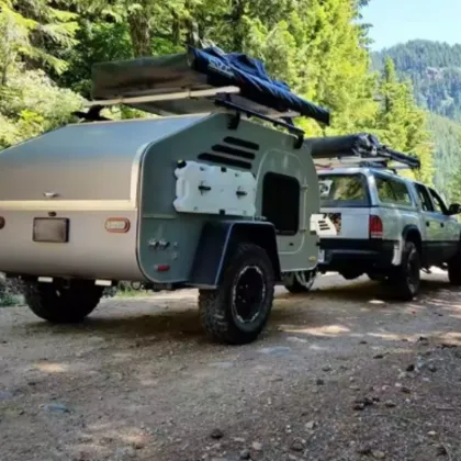 Led Travel Trailers camp car caravan auto caravan