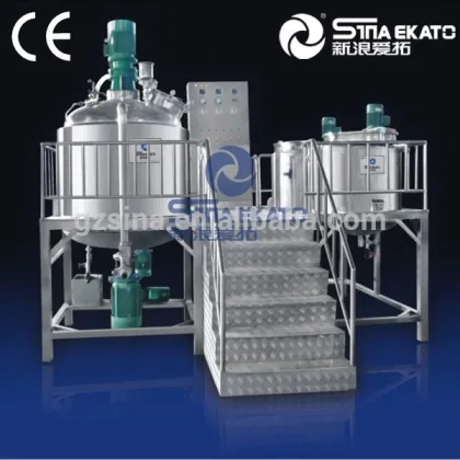SINA-EKATO SME-B PLC Control Vacuum Homogenizing Emulsifier Mixer
