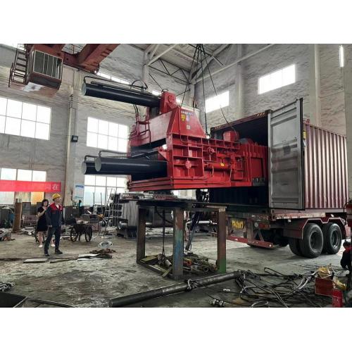 Aluminum Chips Recycling Machine Baler For Metal Scrap