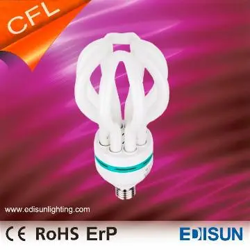 4u 85w lotus cfl energy saving lamp