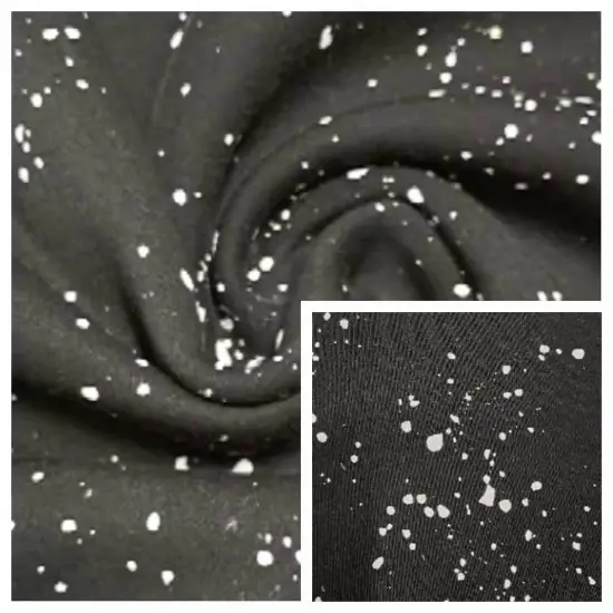 100% Single Brush with Rubber Patch Kniited Fabric