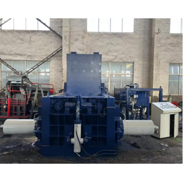 Efisiensi Dhuwur Horisontal Scrap Metal Baler Machine Press