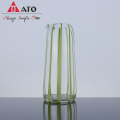 Customized Colored Stripes Borosilicate Glass Water Pitcher