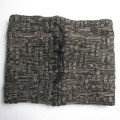 Men Gray Thick Neck Scarf