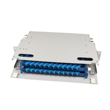 48 Port Sliding Rack Mount Fiber Optic Patch Panel - ODF indoor/outdoor