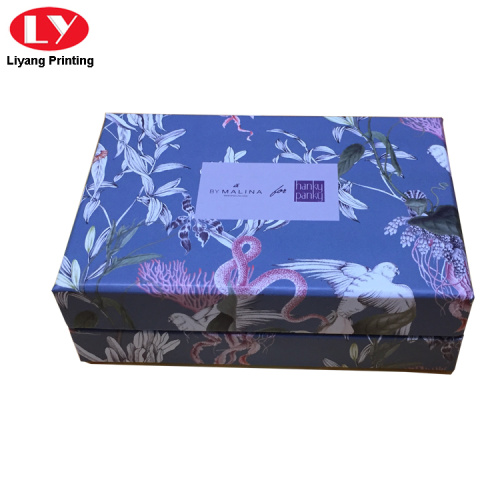 Rigid Cardoard Paper Box With Window Box