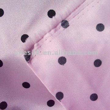 Printed Polyester Satin