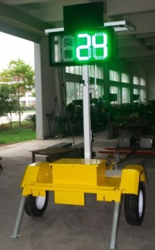 Solar Radar Speed Sign